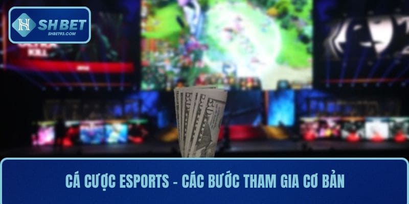 Cá Cược Esports SHBET Dễ Chơi, Dễ Trúng, Rút Tiền Nhanh 2 Cá cược esports - Các bước tham gia cơ bản